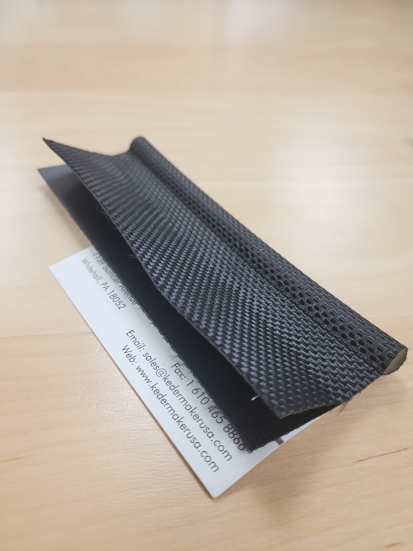 HD(8.5)-10-30 - 8.5mm Double Flag, 30mm Flag, Black, 200m Length