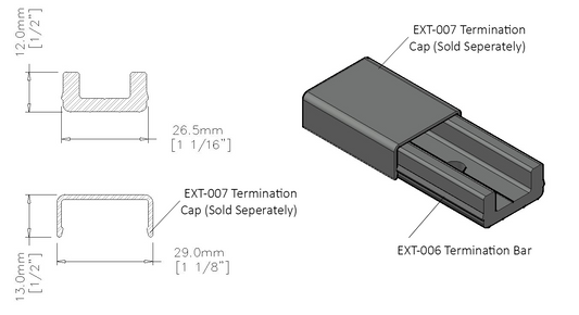 (EXT-006) Termination Bar